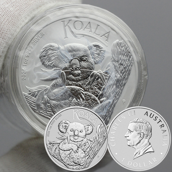 2026 P Australia Silver Koala 1oz BU Coin Perth Mint 100pc