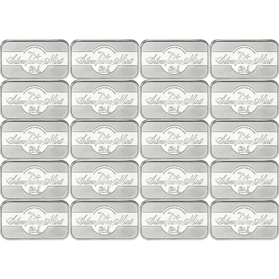 SilverTowne Mint 1oz .999 Silver Bar 20pc