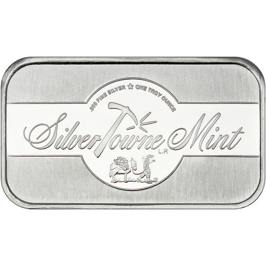 SilverTowne Mint 1oz .999 Silver Bar 500pc SilverTowne Mint 1oz .999 Silver Bar 500pc