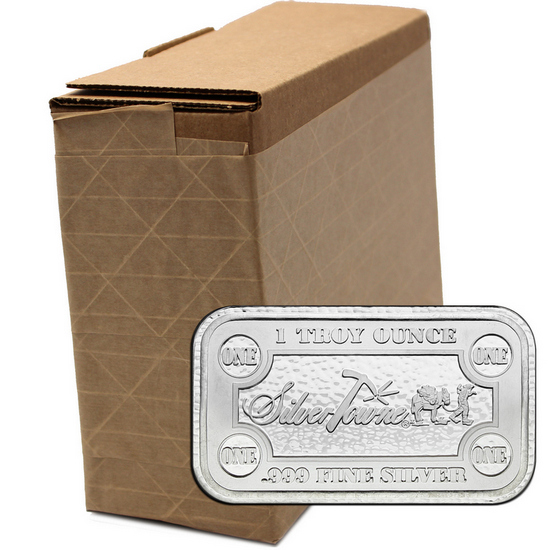 SilverTowne Money Bars 1oz .999 Silver Bar 100pc