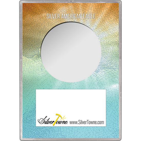 Religious Angelic Angel Gift Holder for Silver American Eagle - Empty Religious Angelic Angel Gift Holder for Silver American Eagle - Empty