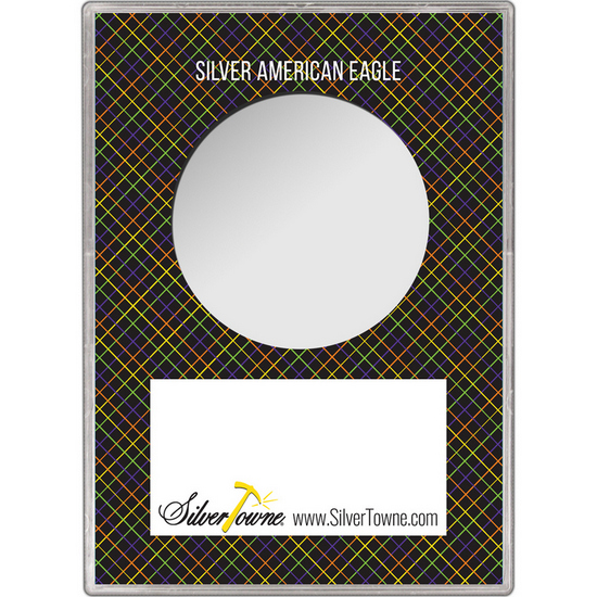 Happy Halloween Gift Holder for Silver American Eagle - Empty Happy Halloween Gift Holder for Silver American Eagle - Empty