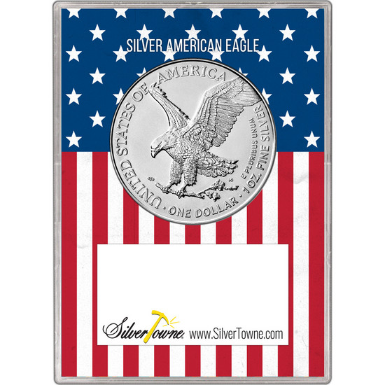 2026 Silver American Eagle BU in Silver Dollar First Salute Gift Holder 2026 Silver American Eagle BU in Silver Dollar First Salute Gift Holder