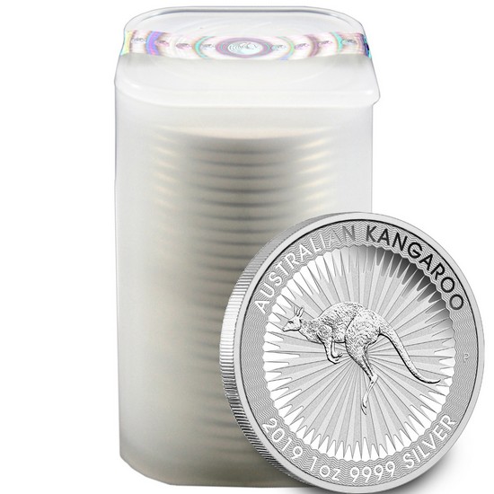 2019 P Australia Silver Kangaroo 1oz BU 25pc 2019 P Australia Silver Kangaroo 1oz BU 25pc