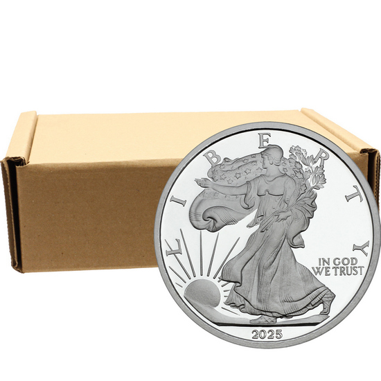 2024 Silver American Eagle Replica 5oz .999 Silver Medallion 100pc