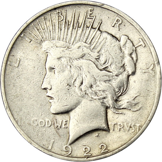 Peace Silver Dollar Dates Our Choice Cull Condition 20pc