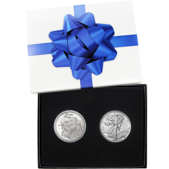 Tooth Fairy Silver Round and SAE Gift Set