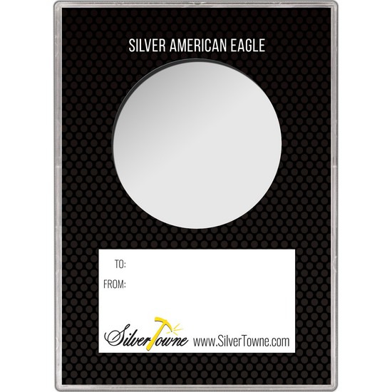 Awesome Way to Go! Gift Holder for Silver American Eagle - Empty