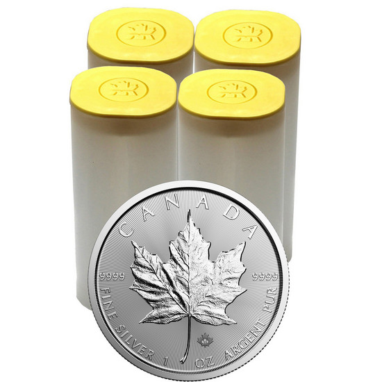 2022 Canada Silver Maple Leaf 1oz BU Coin 100pc