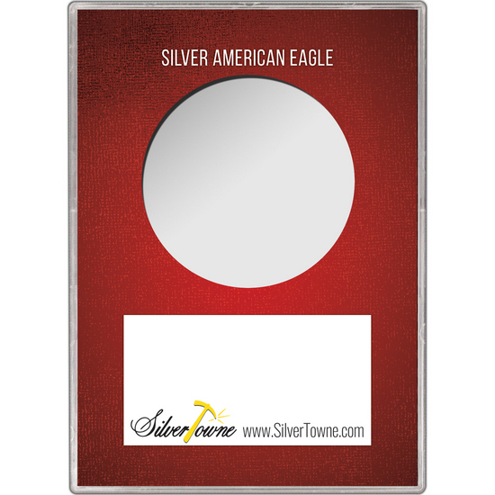 Peace on Earth Dove Gift Holder for Silver American Eagle - Empty Peace on Earth Dove Gift Holder for Silver American Eagle - Empty