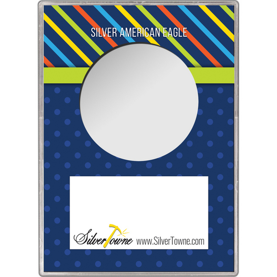 Child Themed Happy Birthday Gift Holder for Silver American Eagle - Empty Child Themed Happy Birthday Gift Holder for Silver American Eagle - Empty