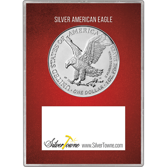 2025 Silver American Eagle BU in Peace on Earth Dove Gift Holder 2025 Silver American Eagle BU in Peace on Earth Dove Gift Holder