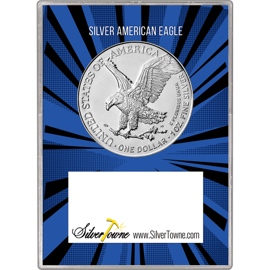 2025 Silver American Eagle BU in Thank You Dad! Gift Holder 2025 Silver American Eagle BU in Thank You Dad! Gift Holder