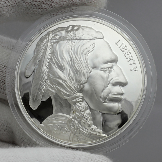 (2022) Buffalo Nickel American Legacy Collection 1oz Silver High Relief Domed Proof Round in Gift Box (2022) Buffalo Nickel American Legacy Collection 1oz Silver High Relief Domed Proof Round in Gift Box