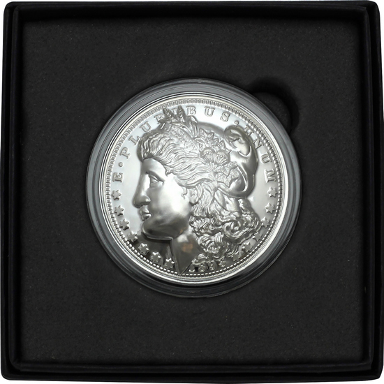 (2022) Morgan Dollar American Legacy Collection 1oz Silver High Relief Domed Proof Round in Gift Box