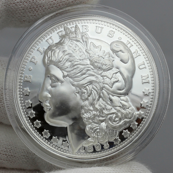 (2022) Morgan Dollar American Legacy Collection 1oz Silver High Relief Domed Proof Round in Gift Box (2022) Morgan Dollar American Legacy Collection 1oz Silver High Relief Domed Proof Round in Gift Box