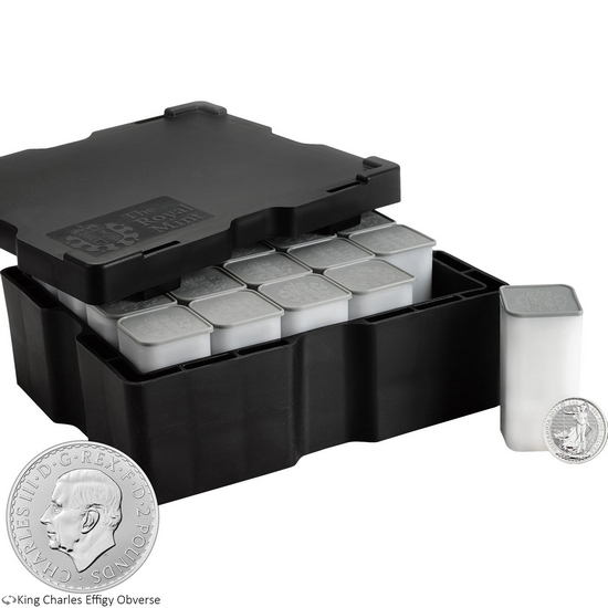 2023 Great Britain Silver Britannia King Charles Effigy 1oz BU 500pc