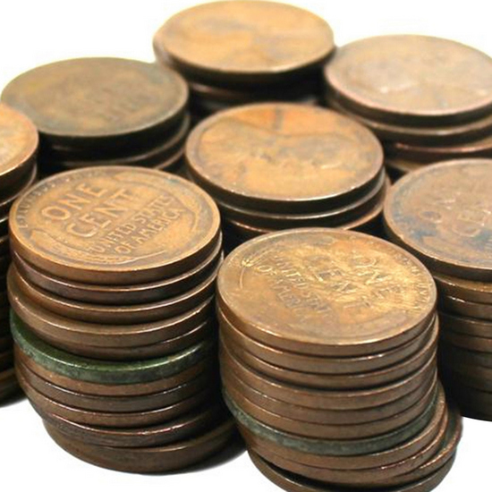 1910s to 1919 100 Piece Wheat Cents Dates Our Choice 1910s to 1919 100 Piece Wheat Cents Dates Our Choice