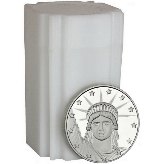 Lady Liberty 1oz .999 Silver Medallion 20pc