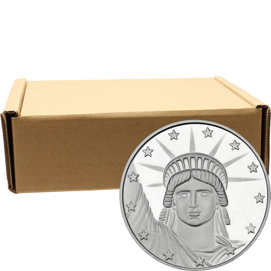 Lady Liberty 1oz .999 Silver Medallion 500pc