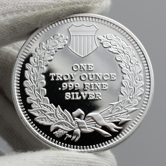 2026 Indian Head Cent Replica 1oz Silver Round 100pc Lot | SilverTowne