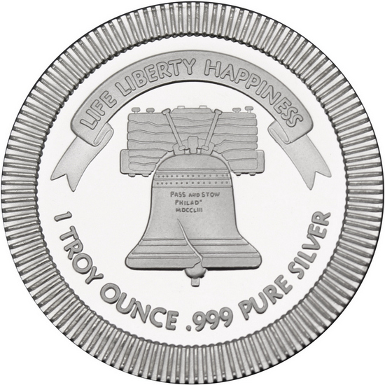 Liberty Bell Stackables 1oz .999 Silver Medallion 20pc Liberty Bell Stackables 1oz .999 Silver Medallion 20pc