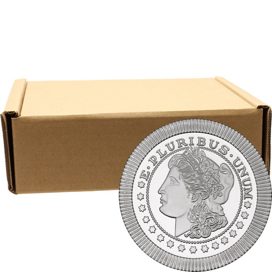 Morgan Dollar Replica Stackables 1oz .999 Silver Medallion 500pc