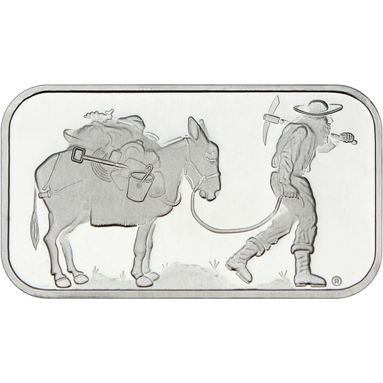 SilverTowne Prospector 1oz .999 Silver Bar 5pc SilverTowne Prospector 1oz .999 Silver Bar 5pc
