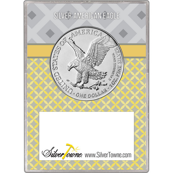 2025 Silver American Eagle BU in Thank You Gift Holder 2025 Silver American Eagle BU in Thank You Gift Holder