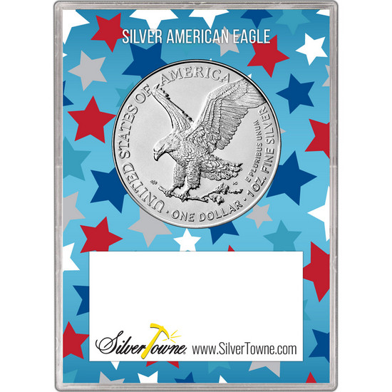 2025 Silver American Eagle BU in My First SAE Gift Holder 2025 Silver American Eagle BU in My First SAE Gift Holder