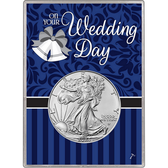 Details about   Coin Snaplock Holders Wedding Day Couple For Silver Eagle Display Gift Deal of 3 