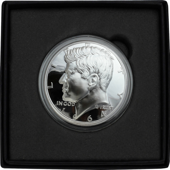 (2022) Kennedy Half Dollar American Legacy Collection 1oz Silver High Relief Domed Proof Round in Gift Box