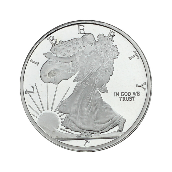 Walking Liberty Replica 1/2oz .999 Silver Medallion 20pc in Tube