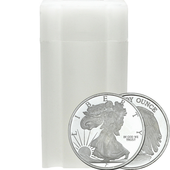 Walking Liberty Replica 1/4oz .999 Silver Medallion 30pc in Tube