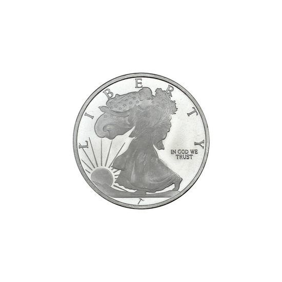 Walking Liberty Replica 1/10oz .999 Silver Medallion 50pc in Tube Walking Liberty Replica 1/10oz .999 Silver Medallion 50pc in Tube