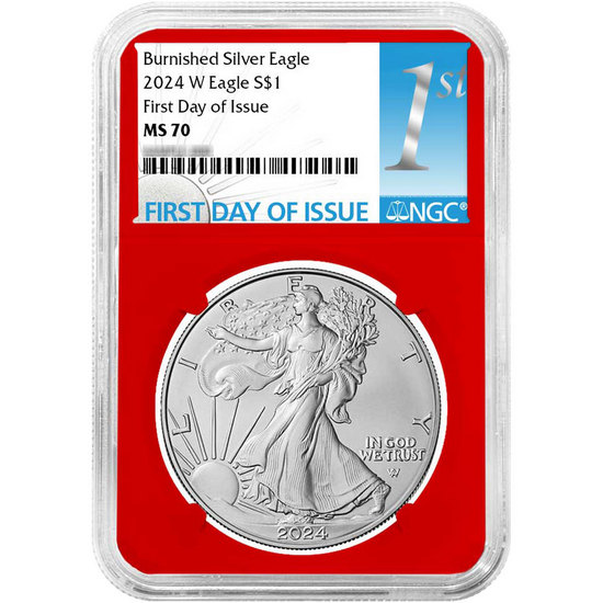 2024W Burnished SAE Red White Blue FDI NGC Set | SilverTowne