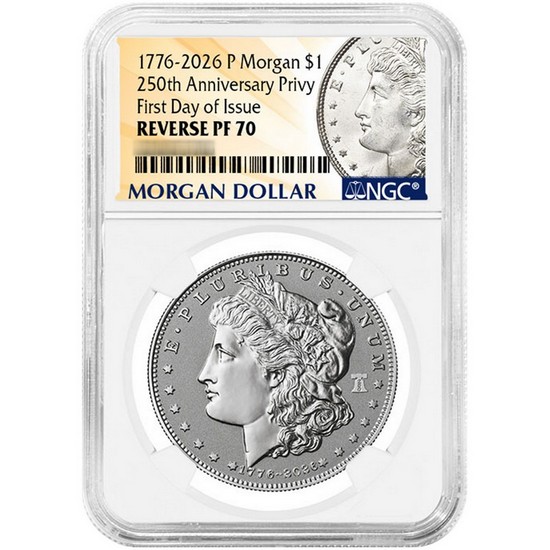 1776-2026 Reverse Proof Morgan and Peace Silver Dollar Set 250th Anniversary Liberty Bell Privy NGC 1776-2026 Reverse Proof Morgan and Peace Silver Dollar Set 250th Anniversary Liberty Bell Privy NGC