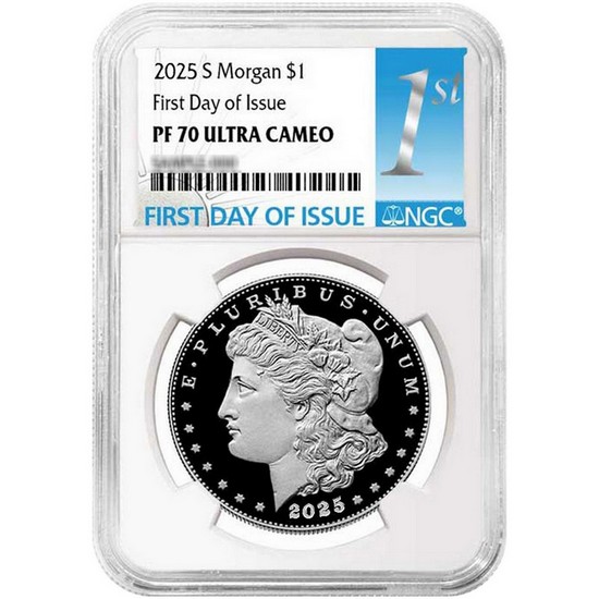 2025 S Morgan and Peace Silver Dollar Set PF70 UC FDI NGC 1st Label 2025 S Morgan and Peace Silver Dollar Set PF70 UC FDI NGC 1st Label
