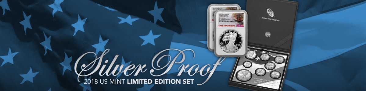 2018 US Mint Limited Edition Silver Proof Set 2018 US Mint Limited Edition Silver Proof Set