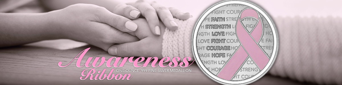Breast Cancer Pink Awareness Ribbon Silver Memorial/Celebration Gifts Launch Breast Cancer Pink Awareness Ribbon Silver Memorial/Celebration Gifts Launch
