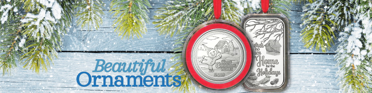 Fitted Plastic Ornament Capsules for Silver Bars & Rounds Fitted Plastic Ornament Capsules for Silver Bars & Rounds