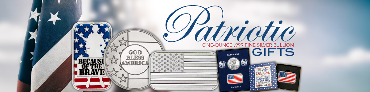Patriotic Themed.999 Fine Silver Bullion Patriotic Themed.999 Fine Silver Bullion
