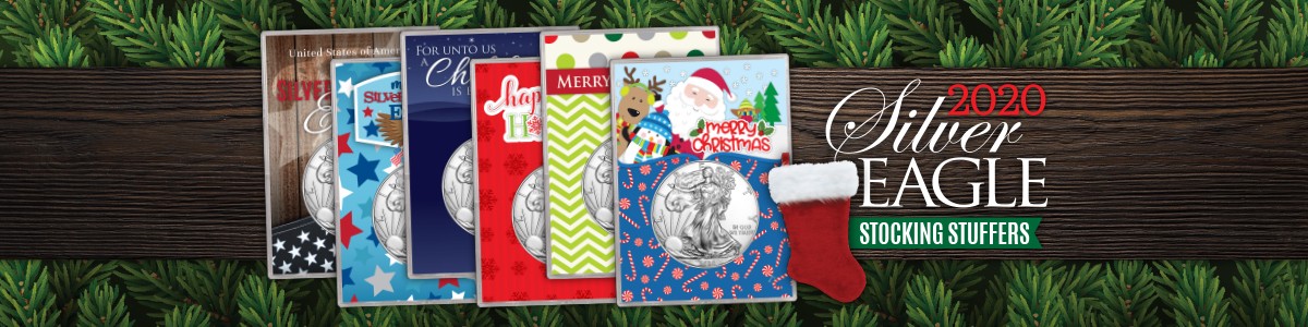 All Occasion Silver American Eagle BU Gift Holders All Occasion Silver American Eagle BU Gift Holders