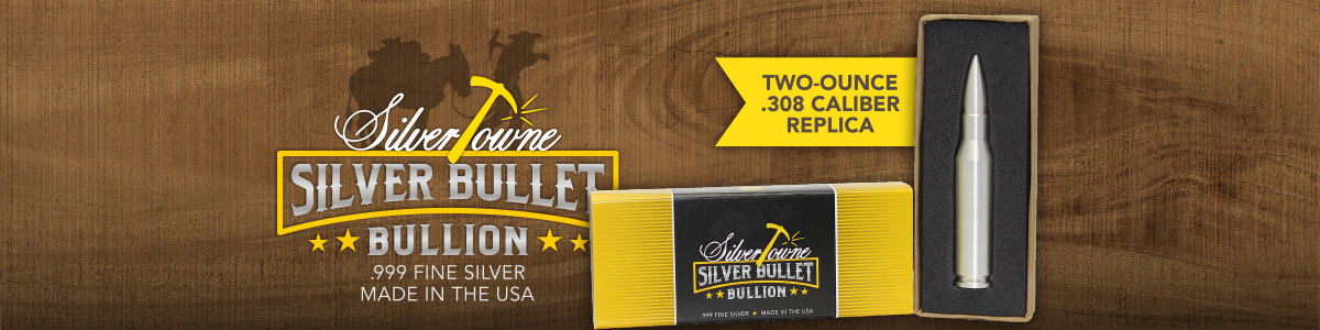 SilverTowne Minted 9999 Silver Bullet Replicas SilverTowne Minted 999 Silver Bullet Replicas