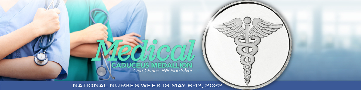 Medical Themed .999 Fine Silver Bullion Medical Themed .999 Fine Silver Bullion