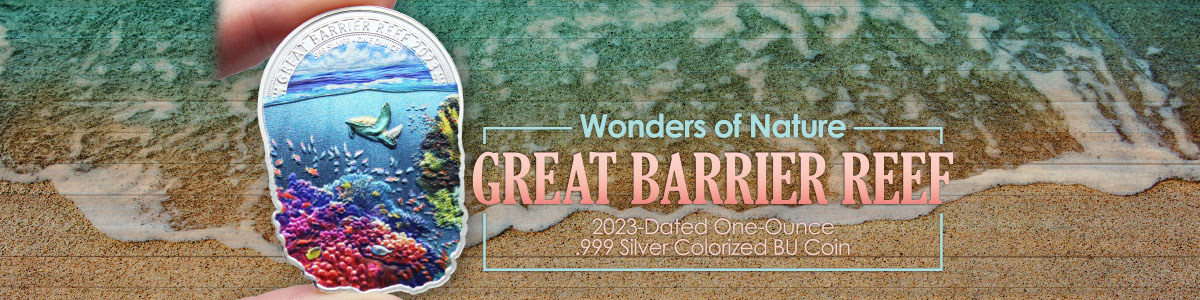 2023 Great Barrier Reef Colorized Coins 2023 Great Barrier Reef Colorized Coins