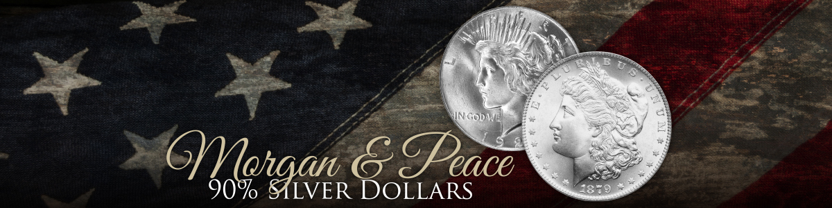 Non-Certified Morgan and Peace Silver Dollars