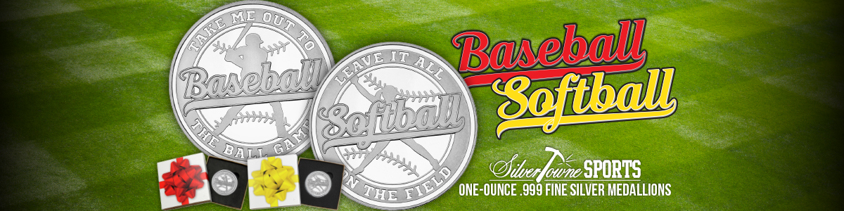 SilverTowne Minted Sports Silver Bullion