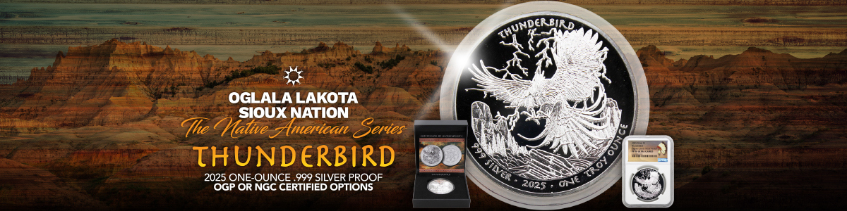 Thunderbird: Oglala Lakota Sioux Nation Coins Thunderbird: Oglala Lakota Sioux Nation Coins