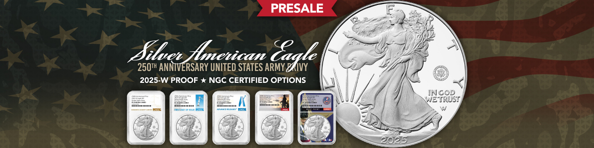 2025 Army Privy Silver American Eagle BU NGC Certified 2025 Army Privy Silver American Eagle BU NGC Certified